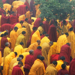 Priere pour rencontrer l'enseignement de je tsongkhapa - Veneux - 2014